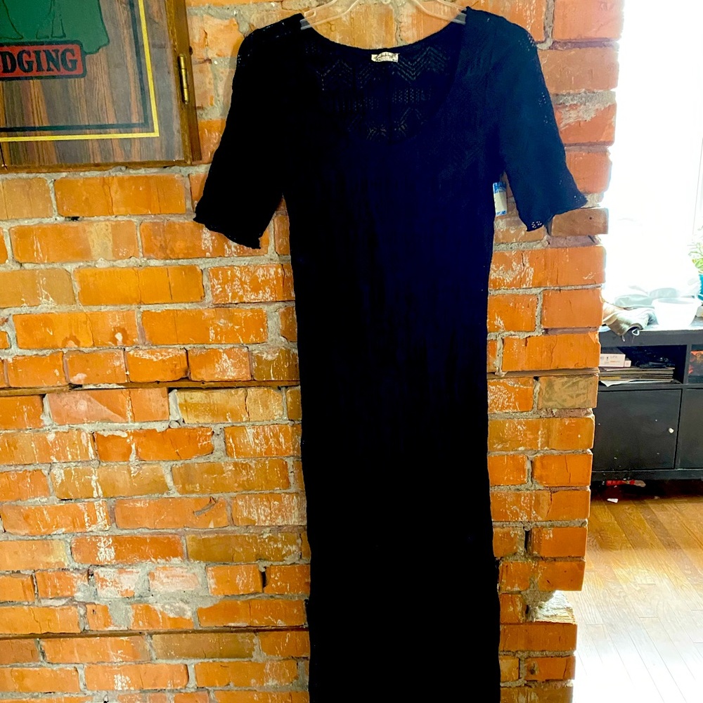 Free people lace maxi sz small
